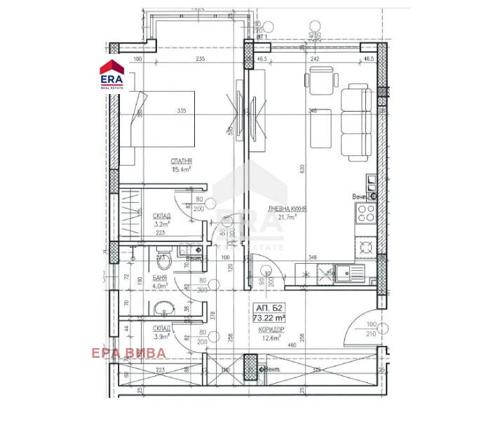 Na prodej  1 ložnice Sofia , Mladost 4 , 88 m2 | 42300481 - obraz [7]