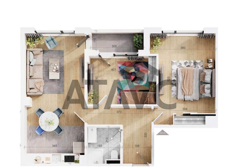 Продава 3-СТАЕН, гр. Пловдив, Тракия, снимка 4 - Апартаменти - 53271318