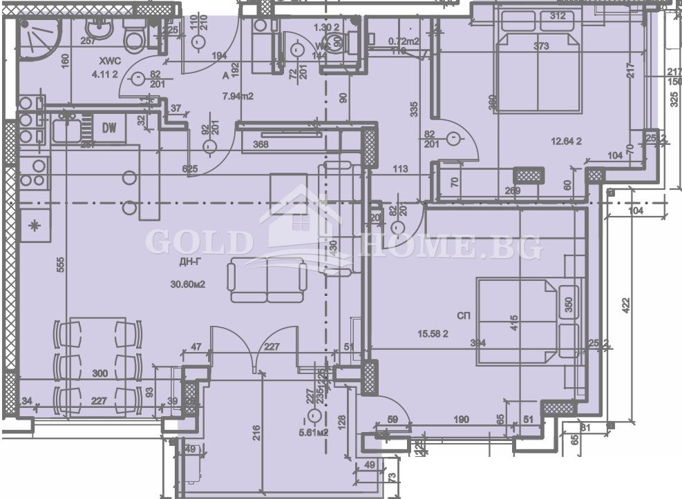 Продава 3-СТАЕН, гр. Пловдив, Христо Смирненски, снимка 6 - Апартаменти - 56066890