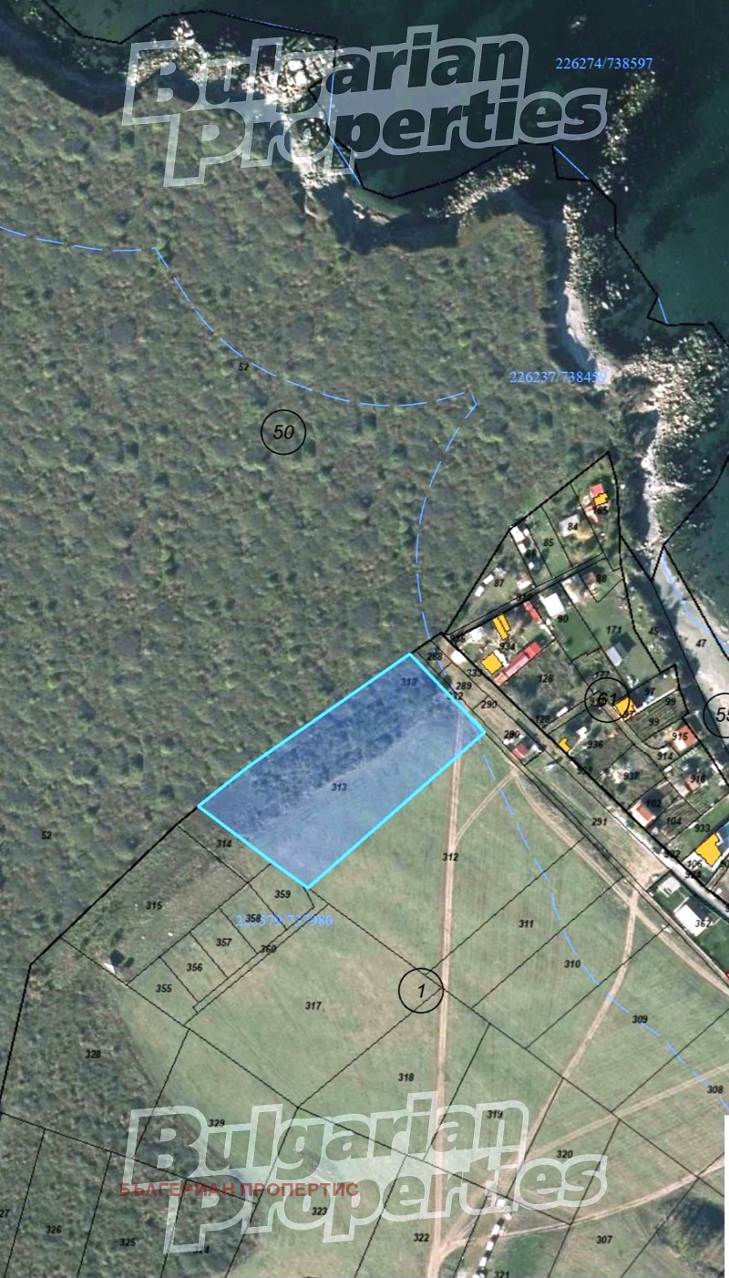 Продава ЗЕМЕДЕЛСКА ЗЕМЯ в област Бургас, гр. Черноморец - 3.506 дка / 265 000 € » 518 294.95 лв., БЪЛГЕРИАН ПРОПЕРТИС