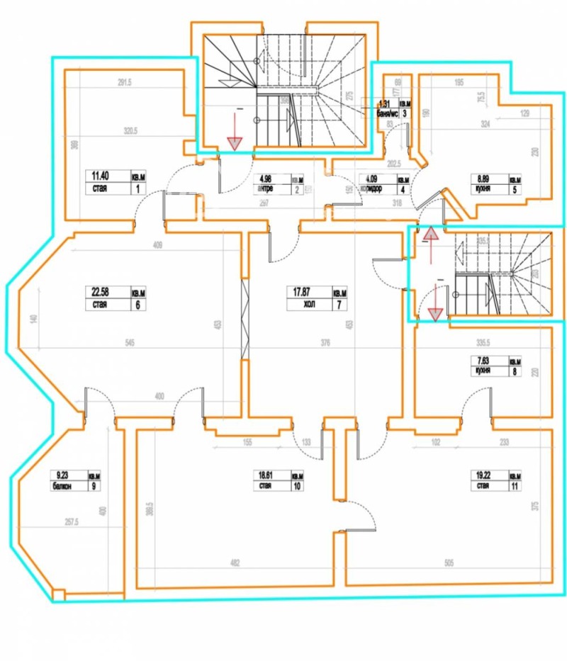 Продава ЕТАЖ ОТ КЪЩА, гр. София, Лозенец