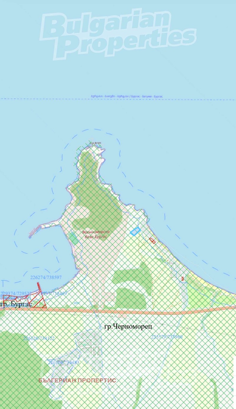 Продава ЗЕМЕДЕЛСКА ЗЕМЯ, гр. Черноморец, област Бургас, снимка 4 - Земеделска земя - 52303388