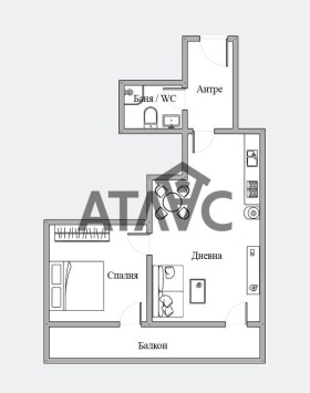 1 bedroom Kyuchuk Parizh, Plovdiv 1