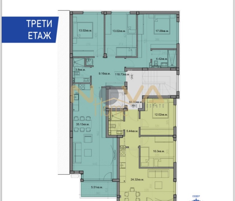 Продава  4-стаен град Варна , Бриз , 145 кв.м | 65655098 - изображение [5]