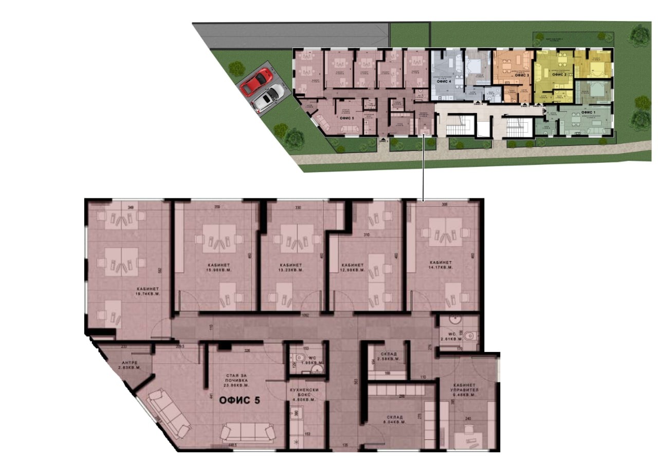 Продава ОФИС, гр. София, Младост 1