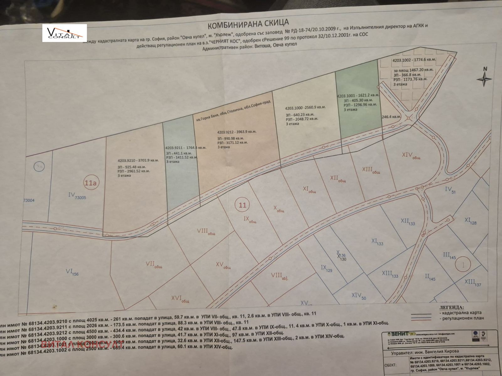 Продава ПАРЦЕЛ, гр. София, Горна баня