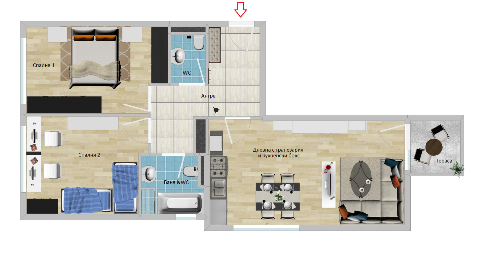 Продава 3-СТАЕН | Imot.bg — изображение 2