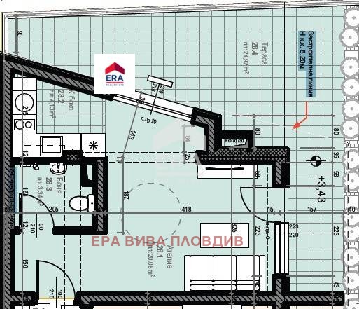 Til salg  Studie Plovdiv , Karshiyaka , 76 kvm | 30386649