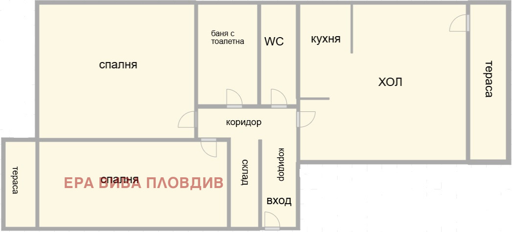 Продава 3-СТАЕН, гр. Пловдив, Кършияка, снимка 8 - Апартаменти - 54746383