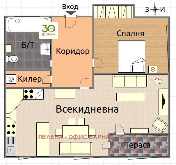 For Sale  1 bedroom Varna , Tsveten kvartal , 79 sq.m | 85692508 - image [8]