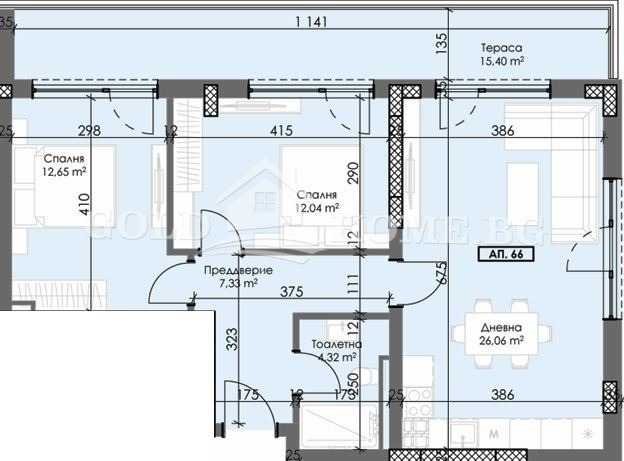 На продаж  2 спальні Пловдив , Тракия , 107 кв.м | 46125753 - зображення [4]