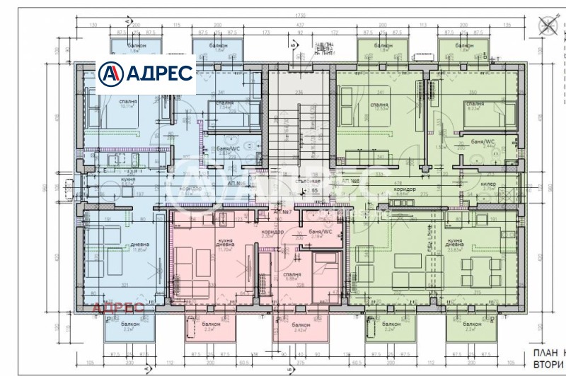 Продава 3-СТАЕН, гр. Варна, м-т Манастирски рид, снимка 2 - Aпартаменти - 47990447