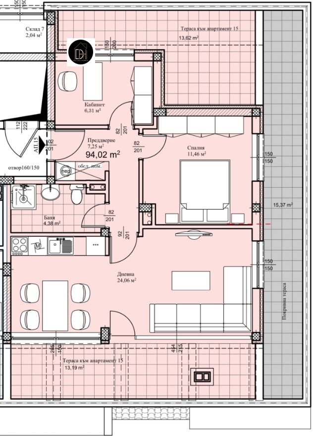 Продава 3-СТАЕН, гр. Пловдив, Прослав