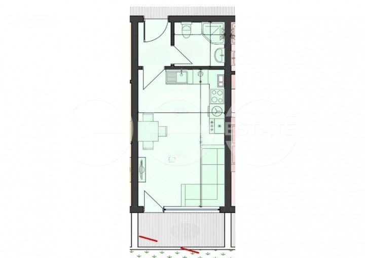 In vendita  Studio Varna , Vazragdane 4 , 28 mq | 23077995 - Immagine [2]