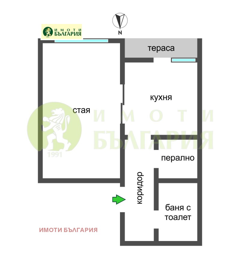 Продава 2-СТАЕН, гр. Варна, Спортна зала, снимка 12 - Aпартаменти - 46668792