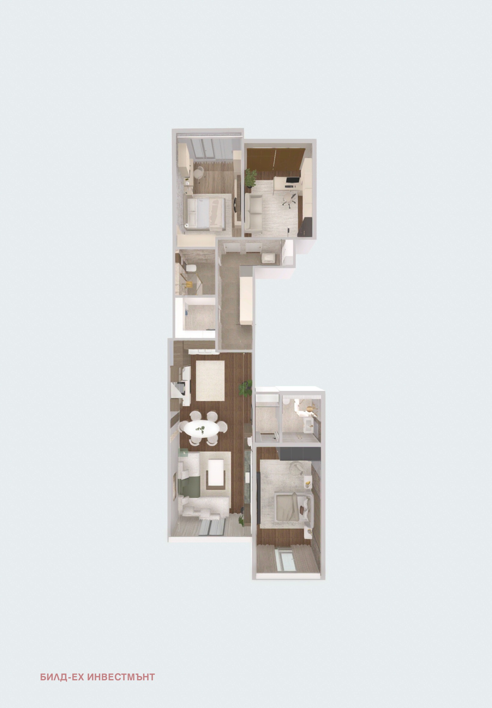 Продава 4-СТАЕН, гр. София, Манастирски ливади, снимка 13 - Апартаменти - 54614697