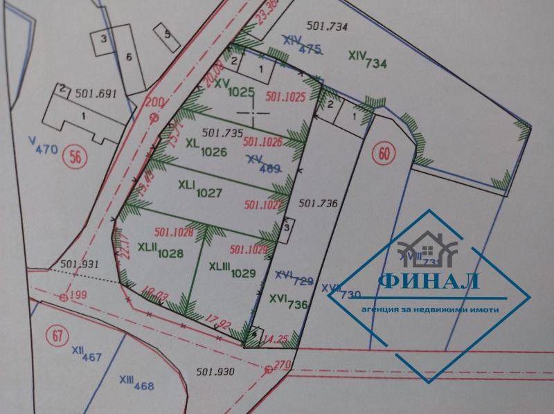 Продава ПАРЦЕЛ в област Шумен, с. Кюлевча - 2500 кв.м / 76 693.78 € » 150 000 лв., ИМОТИ ФИНАЛ