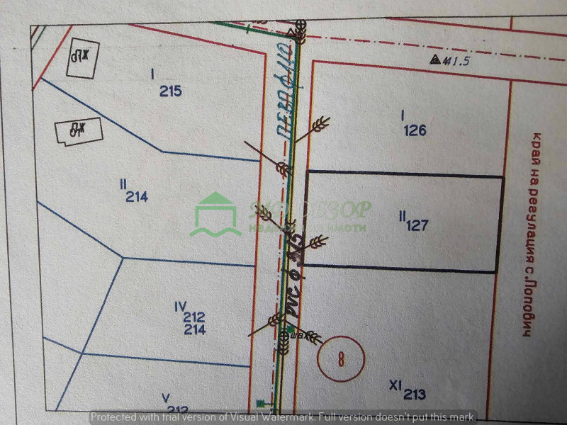 Продава ПАРЦЕЛ, с. Попович, област Варна, снимка 13 - Парцели - 48794779