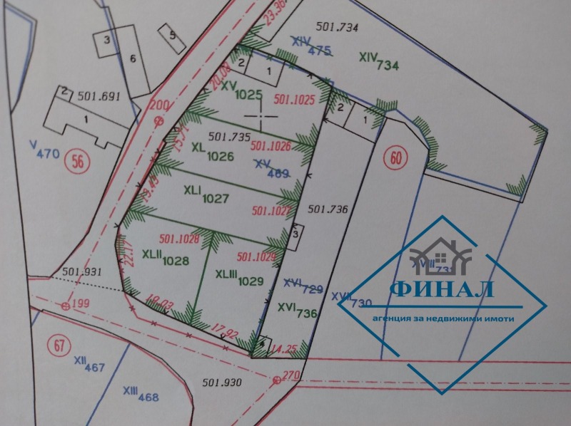 Продава ПАРЦЕЛ, с. Кюлевча, област Шумен, снимка 1 - Парцели - 49123745