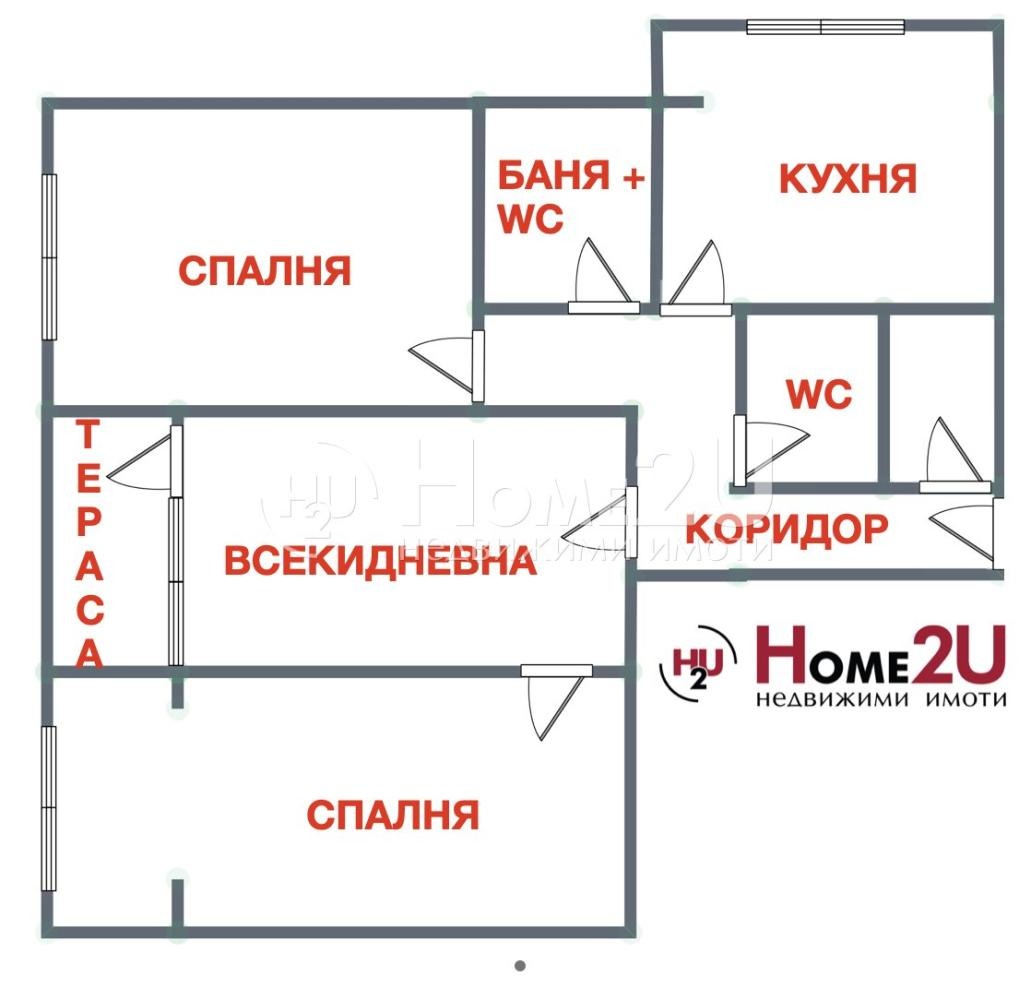 Продава 3-СТАЕН, гр. София, Толстой, снимка 14 - Апартаменти - 55215981