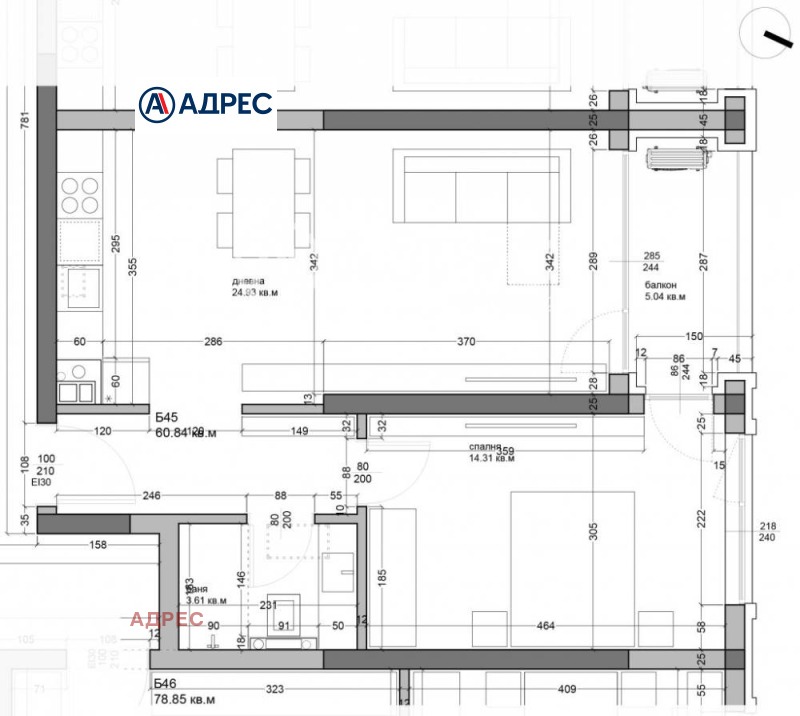 Продава 2-СТАЕН, гр. Варна, Аспарухово, снимка 2 - Aпартаменти - 41303182