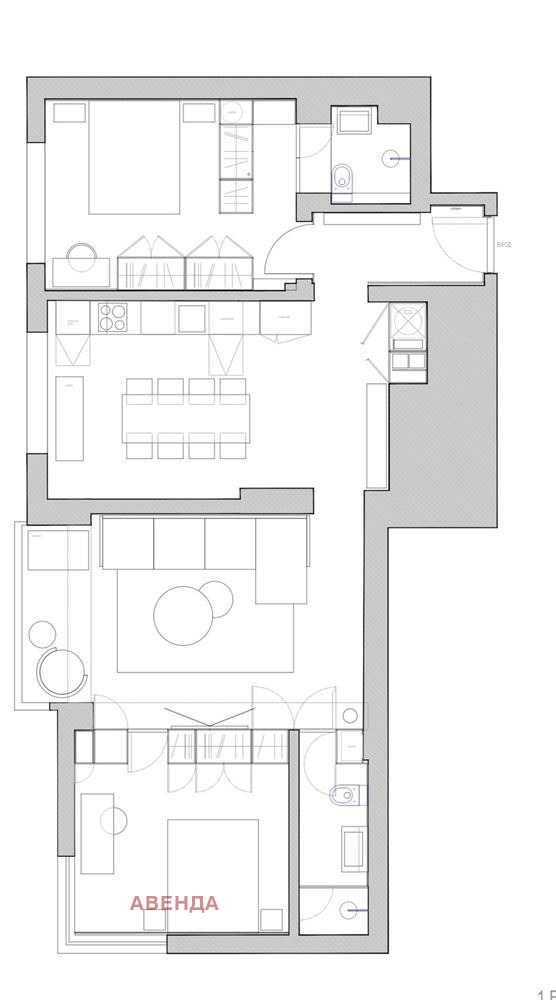 Продава 4-СТАЕН, гр. София, Лозенец, снимка 16 - Апартаменти - 53118886