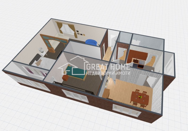 Продава  Многостаен град Търговище , Център , 115 кв.м | 28339551 - изображение [15]