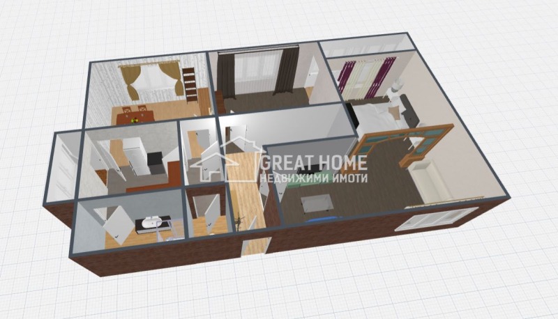 Продава  Многостаен град Търговище , Център , 115 кв.м | 28339551 - изображение [14]