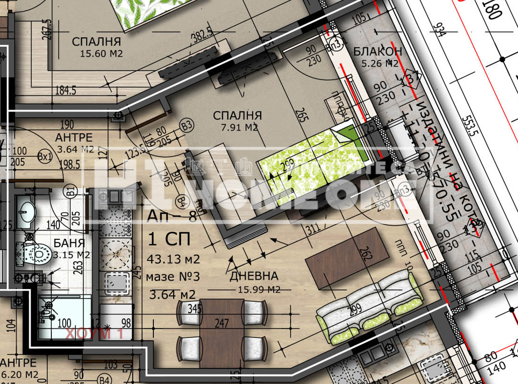 Продава 2-СТАЕН, гр. София, Редута, снимка 2 - Апартаменти - 56302577