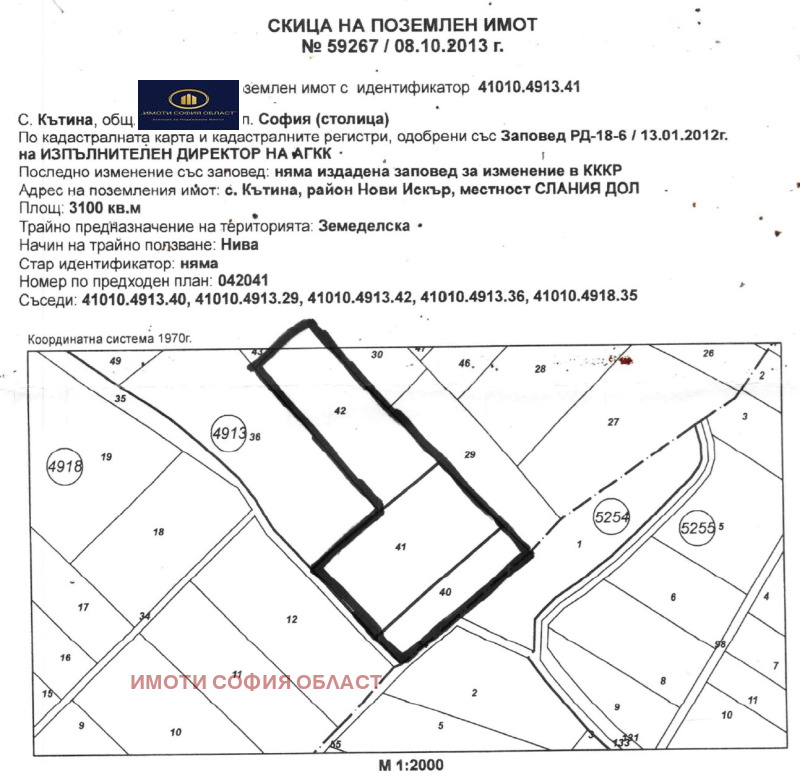 En venta  Trama Sofia , Katina , 7199 metros cuadrados | 81940717