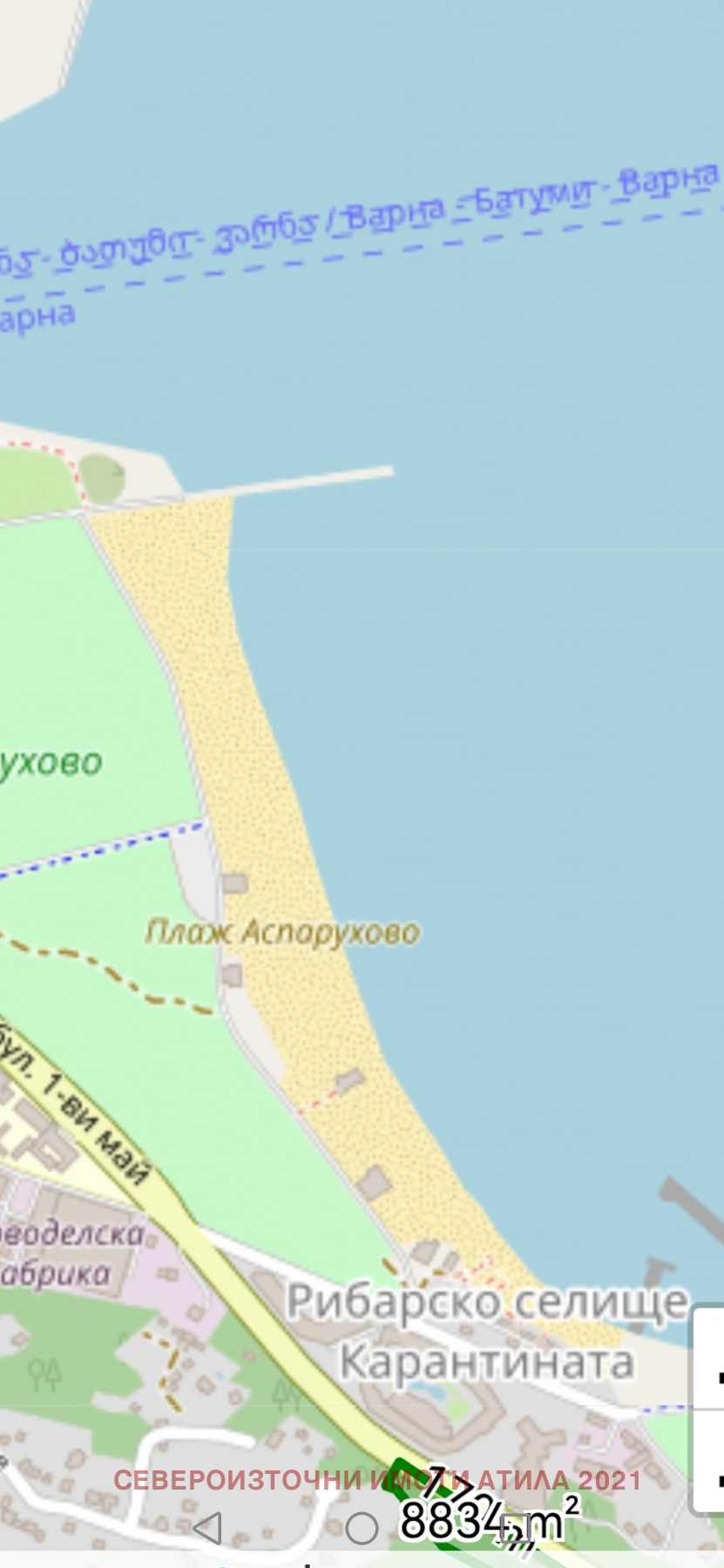 Продава ПАРЦЕЛ, гр. Варна, Аспарухово, снимка 2 - Парцели - 56249473