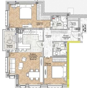 3-СТАЕН, 115 m2