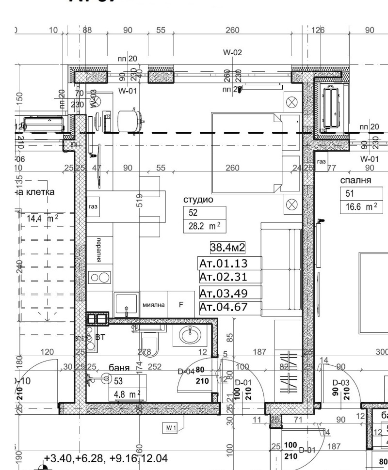 In vendita  Studio Sofia , Studentski grad , 49 mq | 42016346 - Immagine [4]