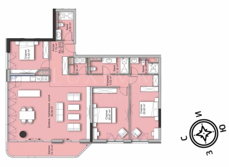 Na sprzedaż  3 sypialnie Sofia , Krastowa wada , 222 mkw | 47692485 - obraz [8]