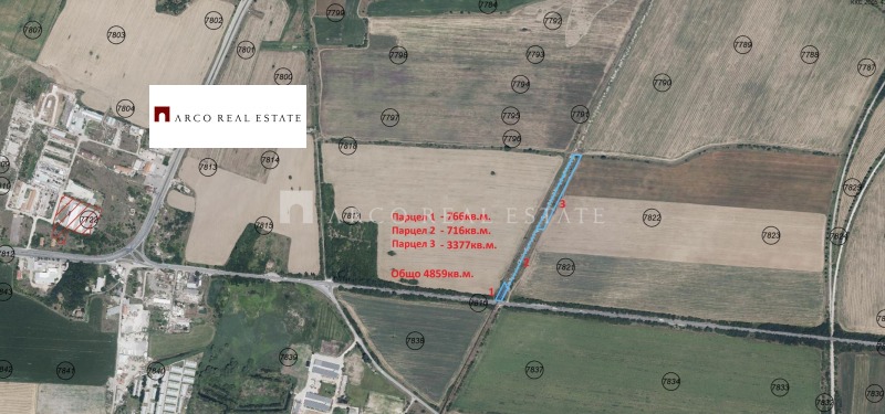 Продава ПАРЦЕЛ, гр. София, с. Горни Богров, снимка 4 - Парцели - 48757183