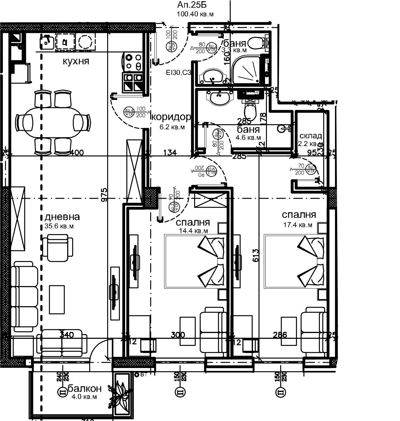 Продава 3-СТАЕН, гр. София, Красна поляна 2, снимка 2 - Апартаменти - 54330793