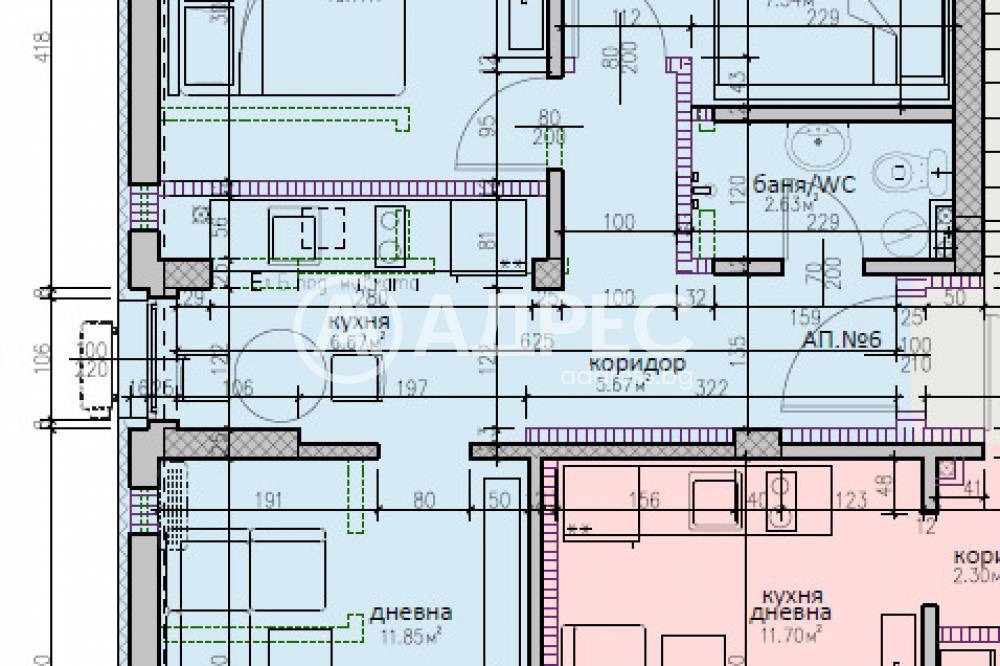 Продава 3-СТАЕН, гр. Варна, м-т Манастирски рид, снимка 6 - Апартаменти - 54462128