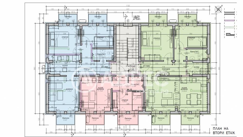 Продава 3-СТАЕН, гр. Варна, м-т Манастирски рид, снимка 5 - Апартаменти - 54462128
