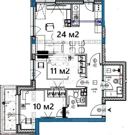 Продава  3-стаен град Варна , Изгрев , 95 кв.м | 16669886 - изображение [2]
