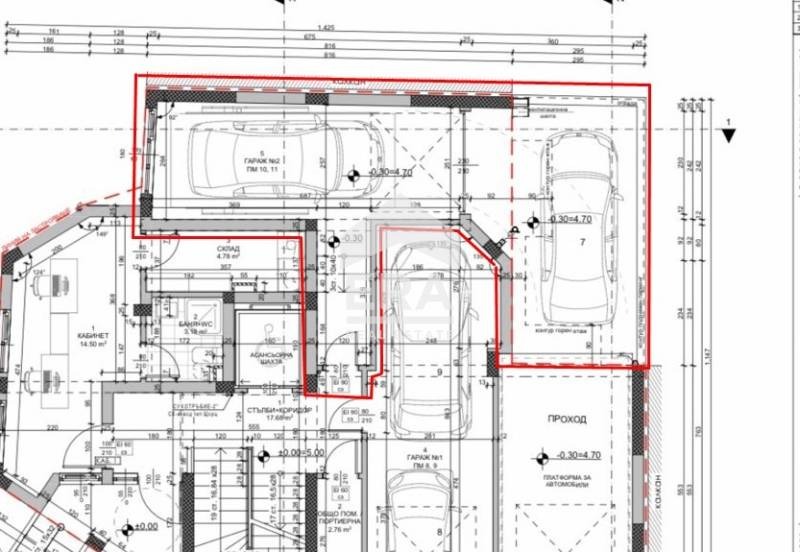 Продава ГАРАЖ, ПАРКОМЯСТО, гр. Варна, Център