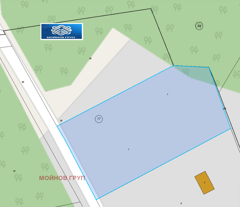 Продава  Парцел област София , с. Дреново , 1000 кв.м | 68227896 - изображение [2]