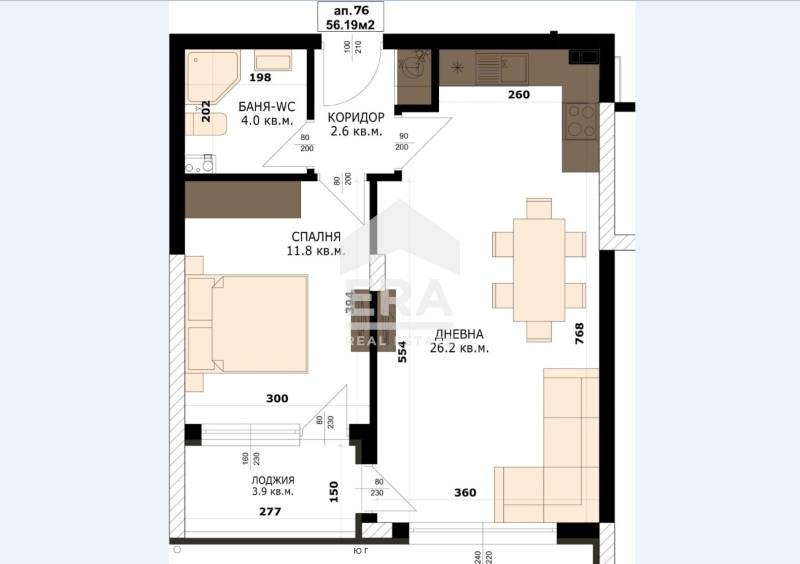 Продава 2-СТАЕН, гр. Варна, Кайсиева градина, снимка 5 - Апартаменти - 54516726