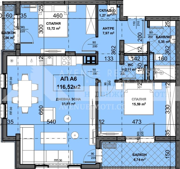 De vânzare  2 dormitoare Plovdiv , Ostromila , 117 mp | 74581169 - imagine [3]