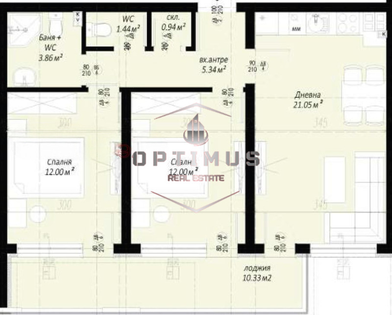 Till salu  2 sovrum Plovdiv , Belomorski , 91 kvm | 61928286 - bild [7]