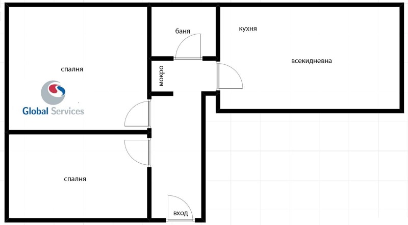 Продава 3-СТАЕН, гр. София, Център, снимка 8 - Апартаменти - 53042648