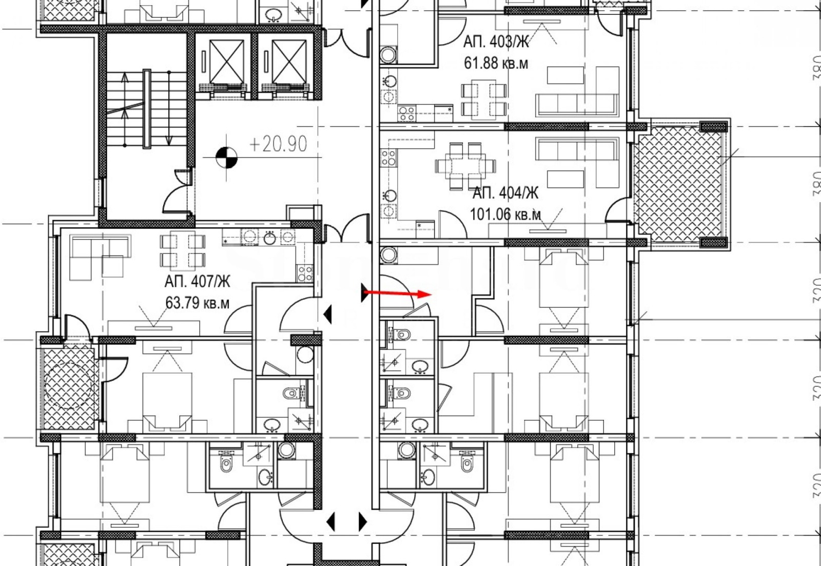 Продава 3-СТАЕН, гр. София, Обеля 2, снимка 2 - Апартаменти - 52804406