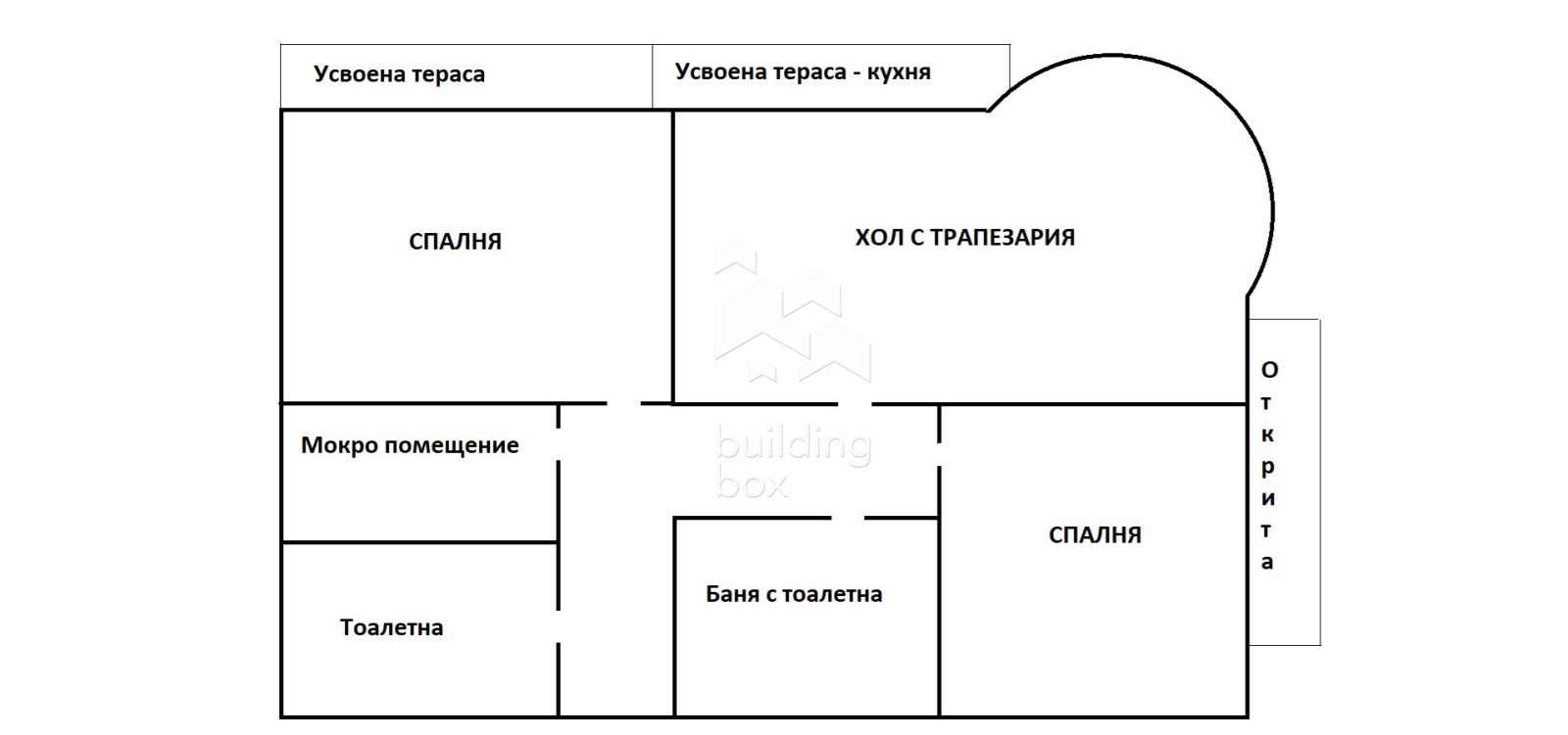 Продава 3-СТАЕН, гр. Пловдив, Кючук Париж, снимка 17 - Апартаменти - 54120026