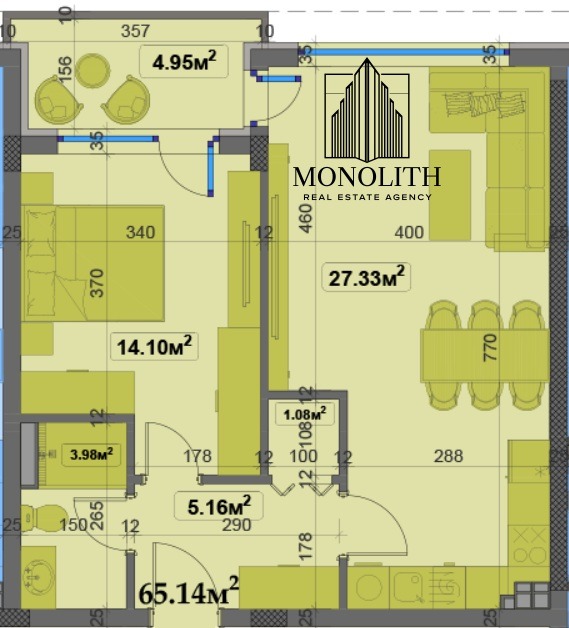 Продава  2-стаен град Варна , к.к. Св.Св. Константин и Елена , 77 кв.м | 77456961 - изображение [2]