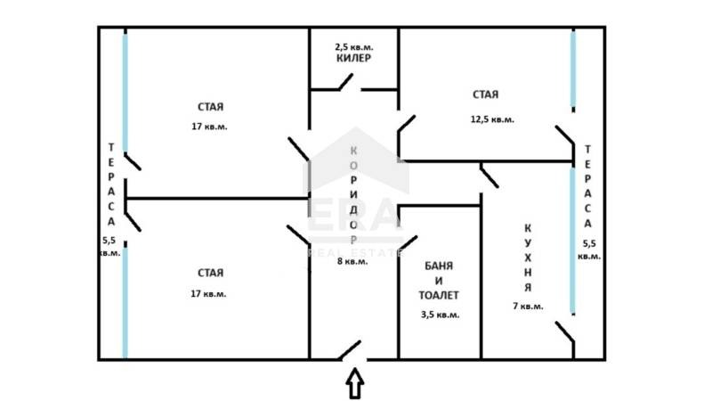 De vânzare  3 dormitoare Varna , Ciaica , 88 mp | 94395136 - imagine [7]