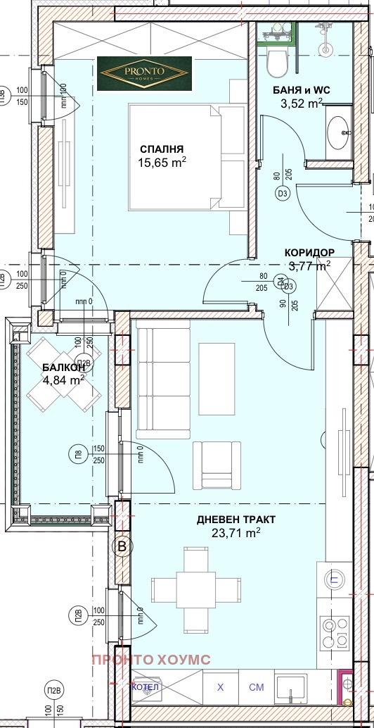 Продава 2-СТАЕН, гр. София, Малинова долина, снимка 8 - Апартаменти - 53316514